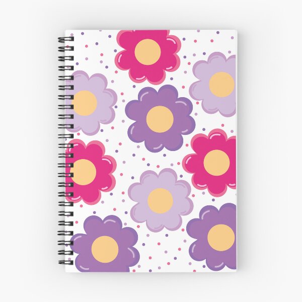 Item preview, Flores rosas/moradas designed and sold by vilo99.
