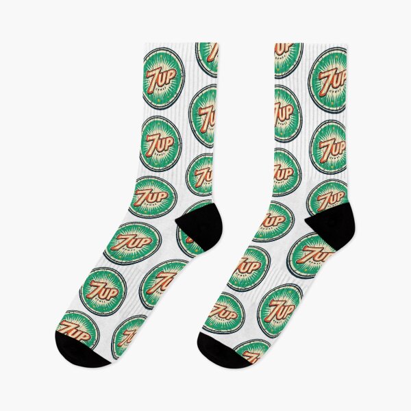 Item preview, Vintage Green Sun Worn 7UP Logo Vector Art designed and sold by neildoch.