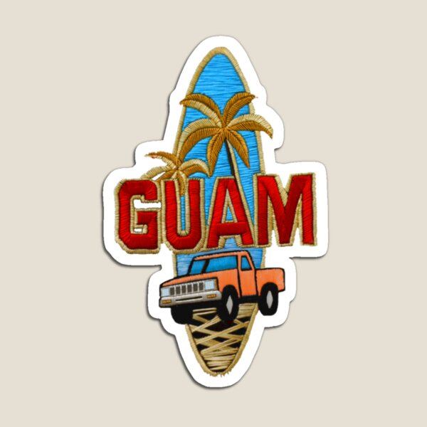 Aperçu de l'œuvre Patch de Guam - Style Chamorro créée et vendue par sbdigital.