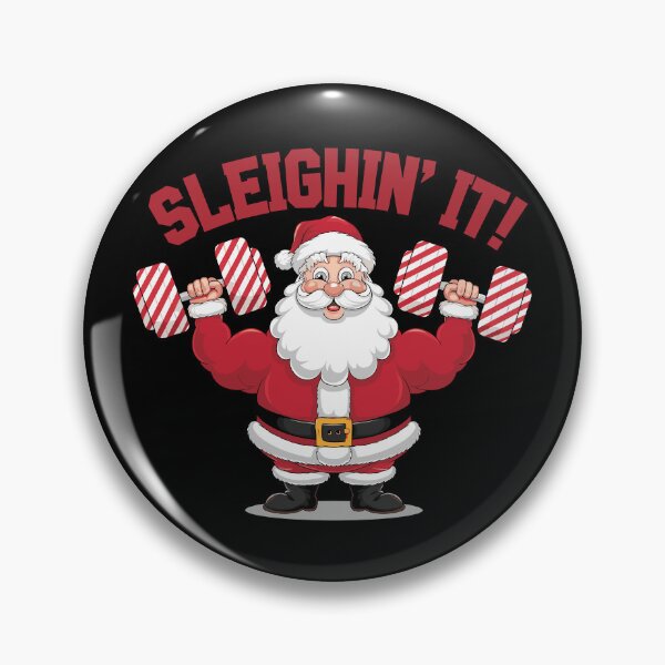 Item preview, Sleighin' It! Santa's Holiday Workout designed and sold by JPees.