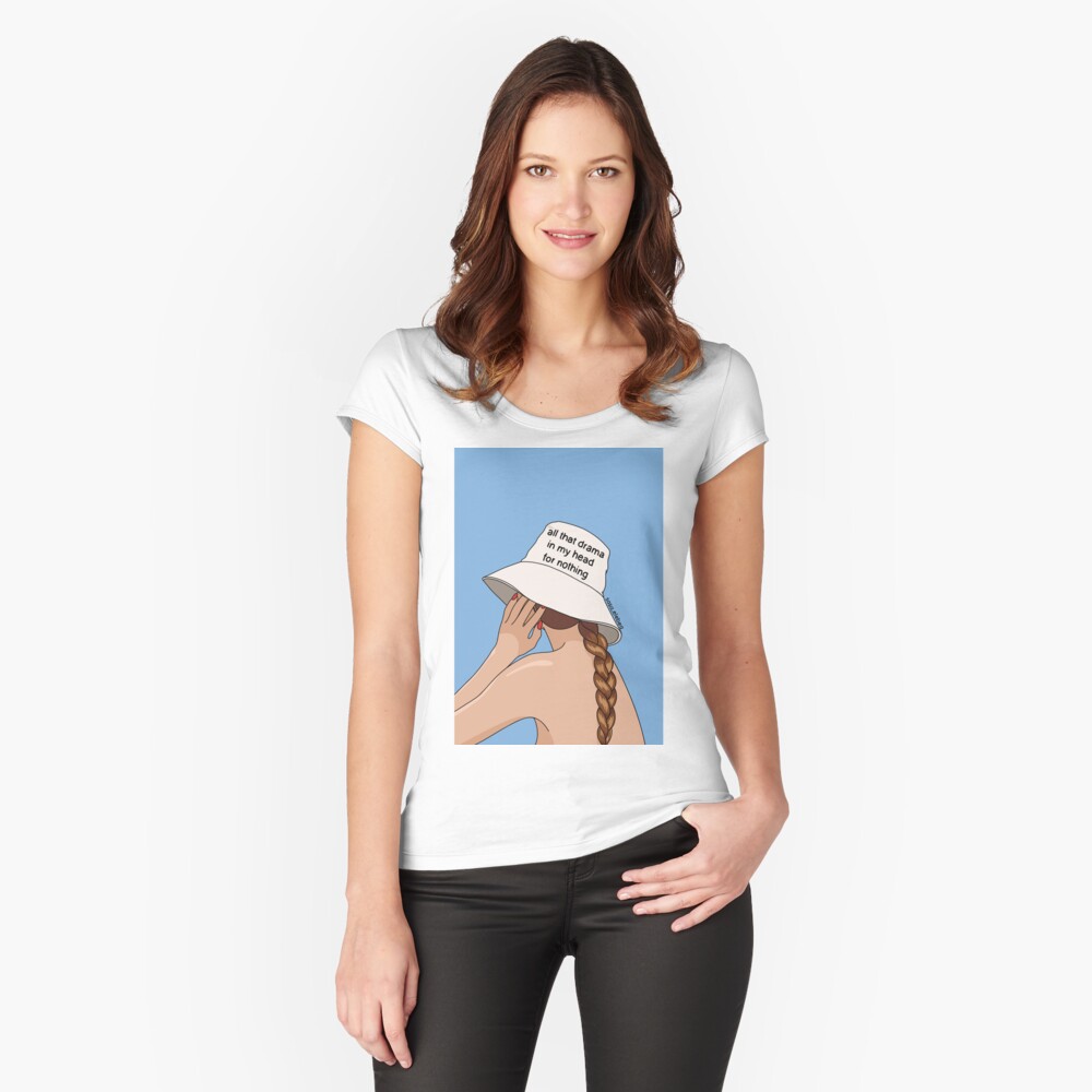 Item preview, Fitted Scoop T-Shirt designed and sold by elebea.