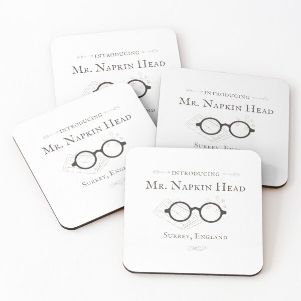 Item preview, mr napkin head designed and sold by Cine Merch.
