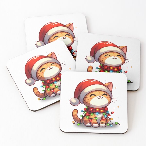 Item preview, Christmas cat  designed and sold by Pasja W Każdym Szkicu!.