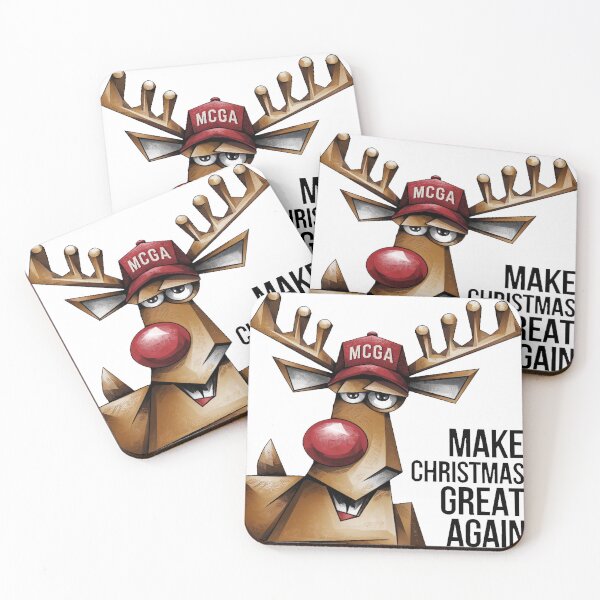 Item preview, Funny Red Nosed Reindeer Make Christmas Great Again designed and sold by Nature's Fancy.