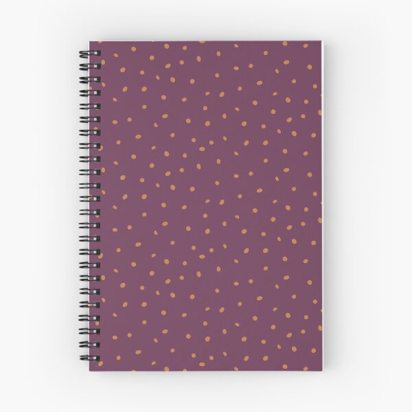Item preview, Whimsy Dots Polka Dot Pattern - Beet + Rust designed and sold by Irene Estelle.