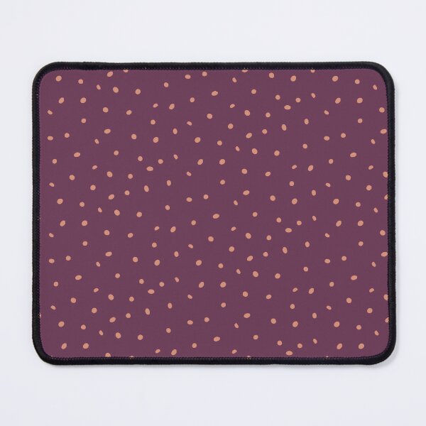 Item preview, Whimsy Dots Polka Dot Pattern - Beet + Coral designed and sold by Irene Estelle.