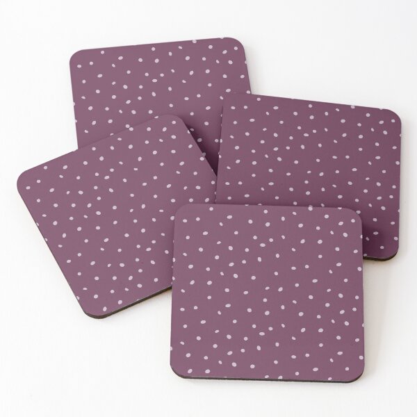 Item preview, Whimsy Dots Polka Dot Pattern - Beet + Dust designed and sold by Irene Estelle.