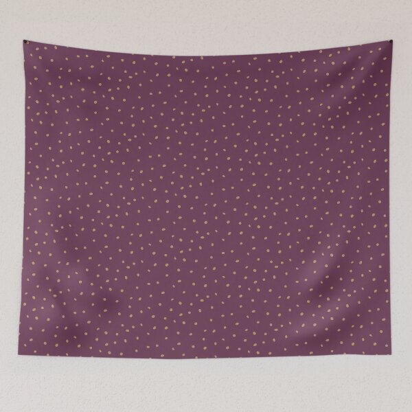 Item preview, Whimsy Dots Polka Dot Pattern - Beet + Fawn designed and sold by Irene Estelle.