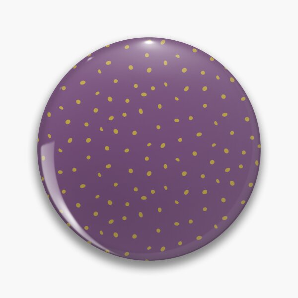 Item preview, Whimsy Dots Polka Dot Pattern - Plum + Saffron designed and sold by Irene Estelle.