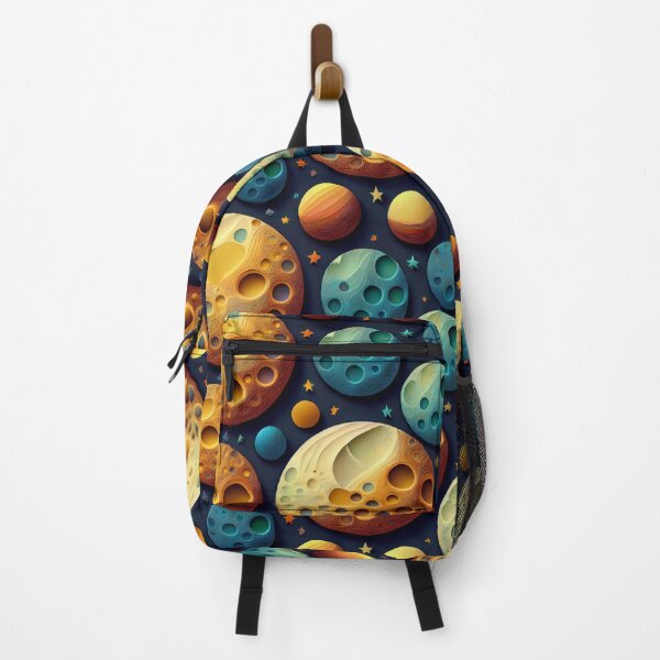 Item preview, Lunar Moon Landscape: A whimsical pattern featuring moons of various shapes and sizes, each with unique craters and textures, creating a dreamy and ethereal atmosphere. designed and sold by Grang Art Artistic Designs.