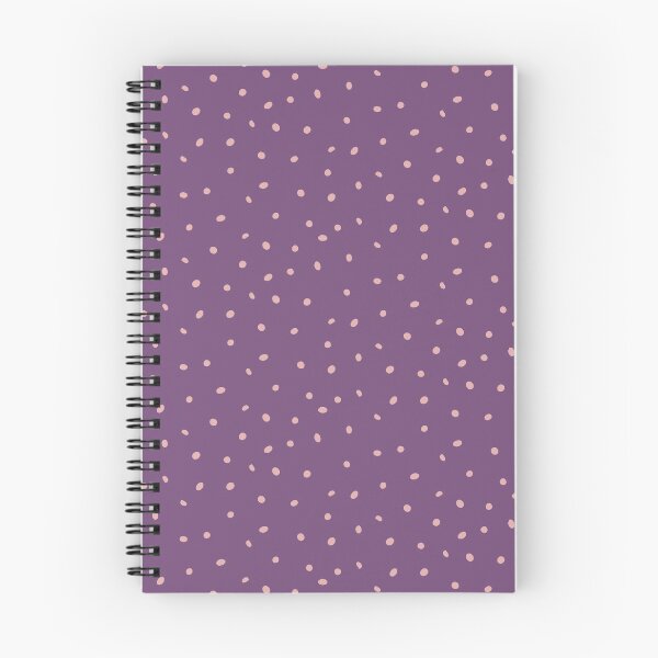 Item preview, Whimsy Dots Polka Dot Pattern - Plum + Rose designed and sold by Irene Estelle.