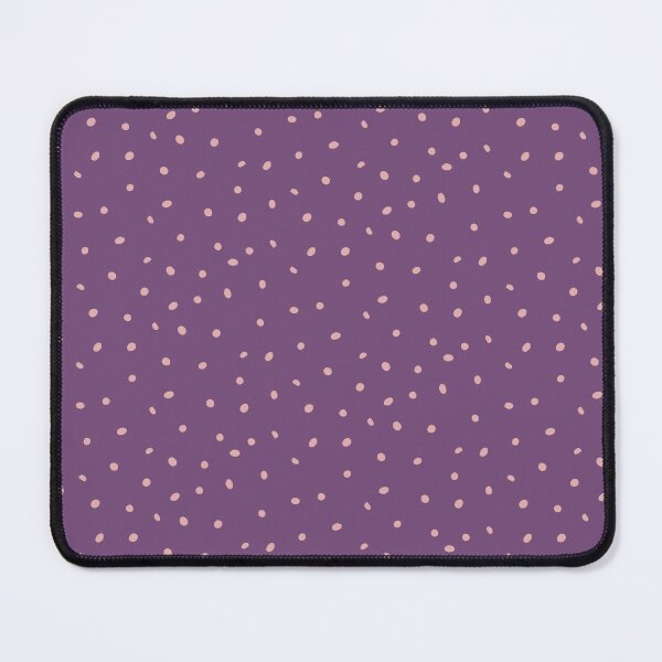 Item preview, Whimsy Dots Polka Dot Pattern - Plum + Rose designed and sold by Irene Estelle.