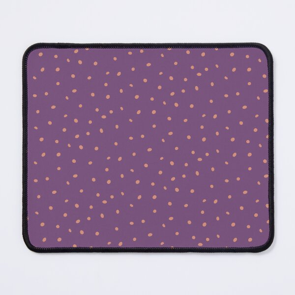 Item preview, Whimsy Dots Polka Dot Pattern - Plum + Coral designed and sold by Irene Estelle.