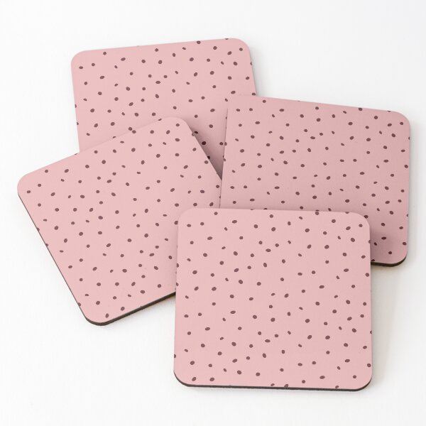 Item preview, Whimsy Dots Polka Dot Pattern - Rose + Wine designed and sold by Irene Estelle.