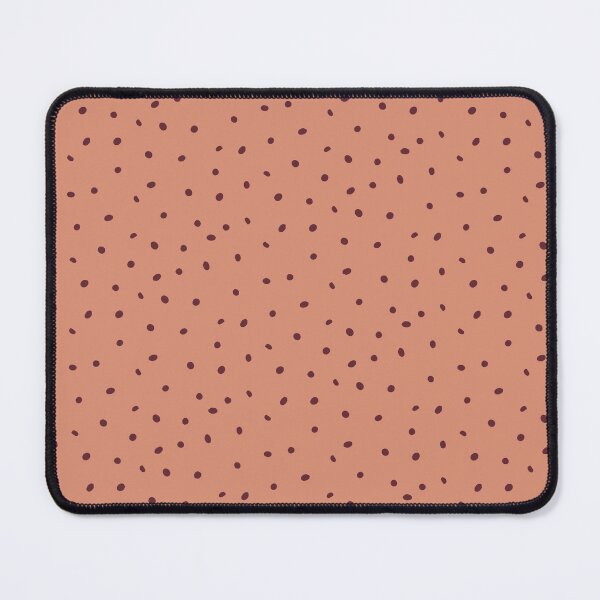 Item preview, Whimsy Dots Polka Dot Pattern - Coral + Wine designed and sold by Irene Estelle.