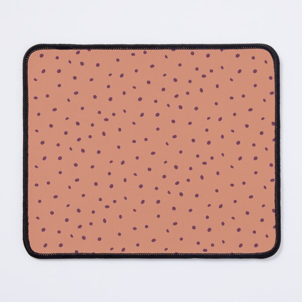Artikelvorschau, Whimsy Dots Polka Dot Muster - Koralle + Rote Bete entworfen und verkauft von Irene Estelle.