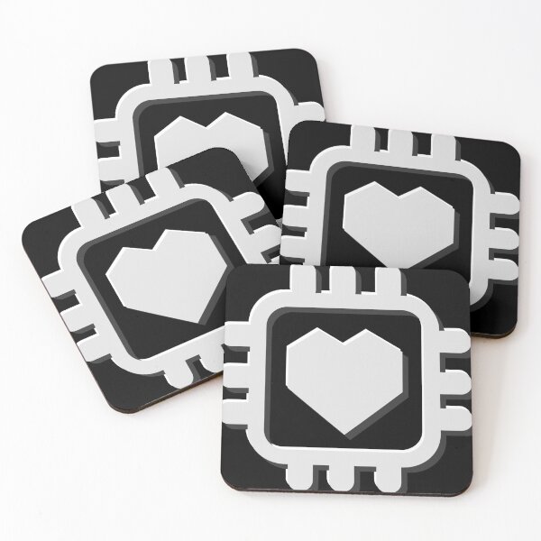 Item preview, Computer Heart white designed and sold by Warrioll.