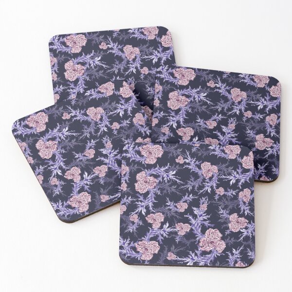 Item preview, Nordic Hearth Blooms - Gripsholm Castle Tile Inspired Art designed and sold by DaringWeaves.