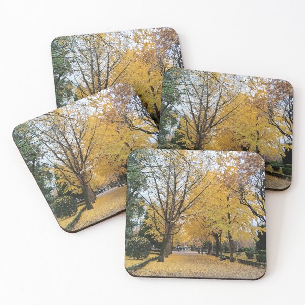 Item preview, Yellow autumn forest designed and sold by 8million.