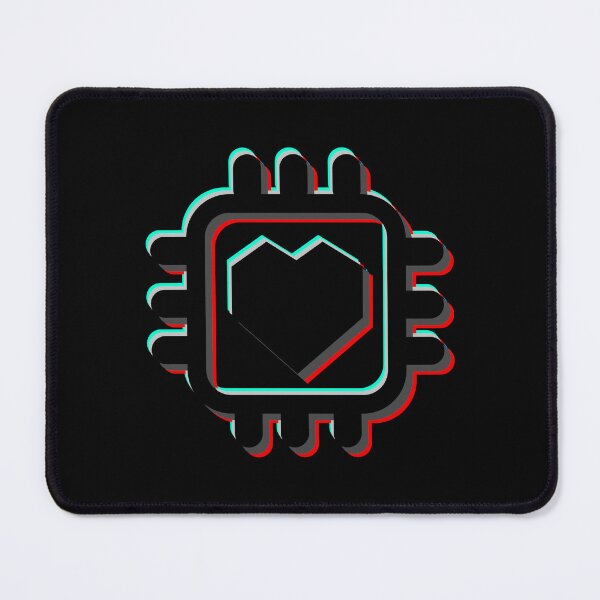 Item preview, Computer Heart glitch black black designed and sold by Warrioll.