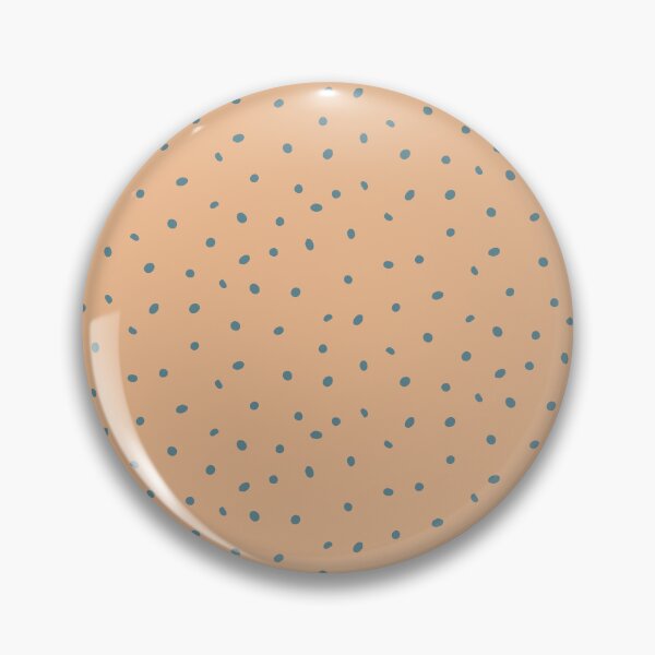 Artikelvorschau, Whimsy Dots Polka Dot Muster - Melone + Pfau entworfen und verkauft von Irene Estelle.