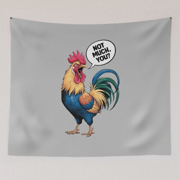 Item preview, What you up to, Rooster? designed and sold by greggfriedrice.
