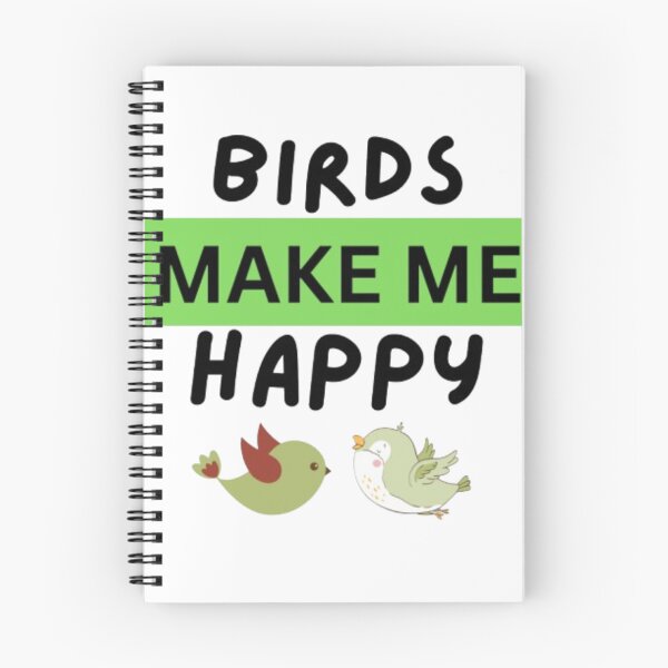 Item preview, Birds make me happy designed and sold by EverydayTrendz.