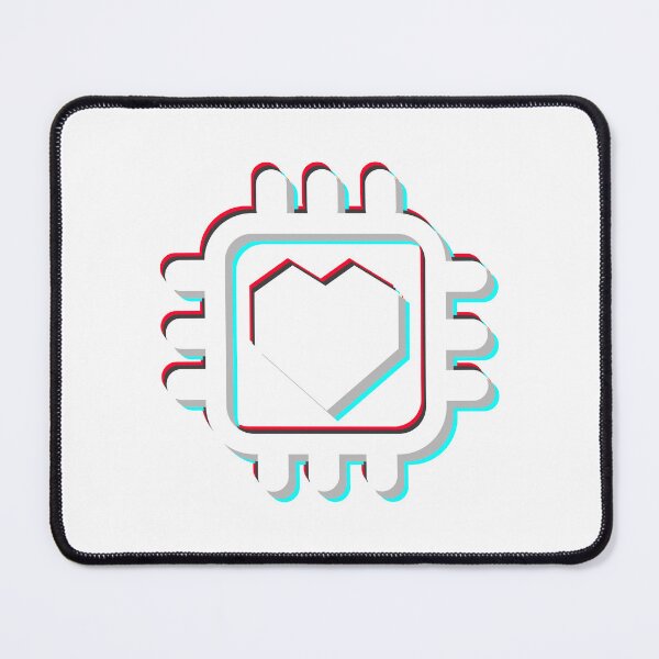 Item preview, Computer Heart glitch white white designed and sold by Warrioll.