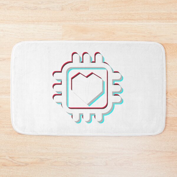 Item preview, Computer Heart glitch white white designed and sold by Warrioll.