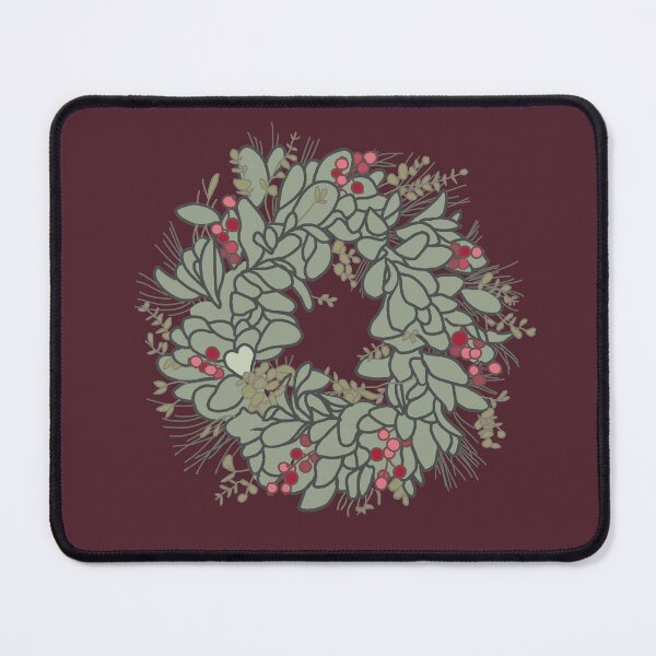 Item preview, christmas wreath designed and sold by HandmadeMood.