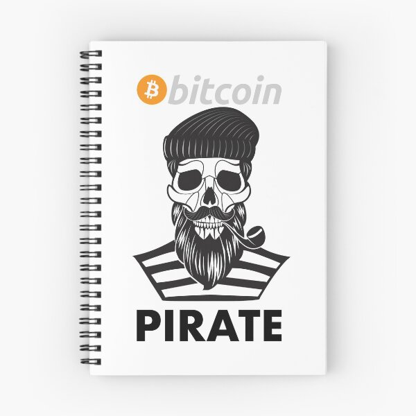 Artikelvorschau, Bitcoin Pirat entworfen und verkauft von BitcoinBros.