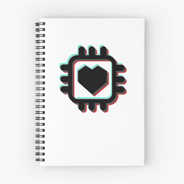 Item preview, Computer Heart glitch black white designed and sold by Warrioll.