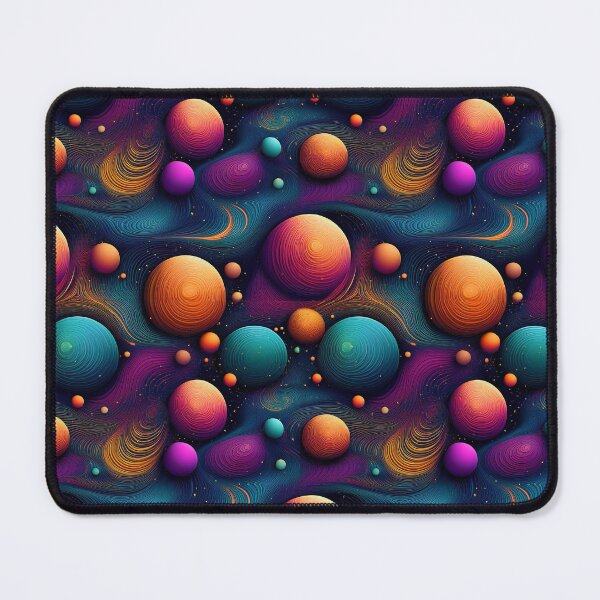 Item preview, Orbiting Cosmic Kaleidoscope: A mesmerizing pattern featuring swirling galaxies, nebulas, and stars, creating a cosmic kaleidoscope of color. designed and sold by Grang Art Artistic Designs.