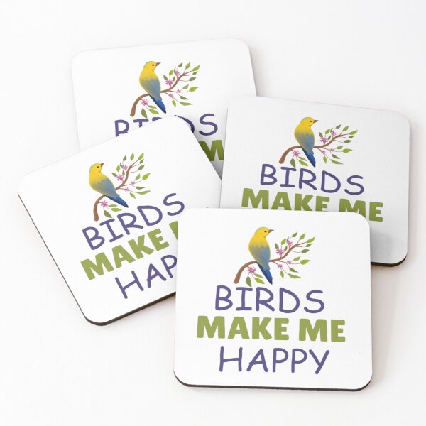 Item preview, Birds make me happy designed and sold by EverydayTrendz.