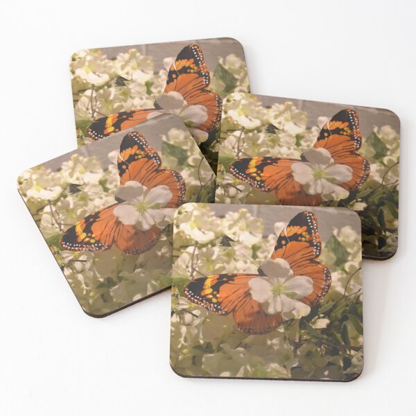 Item preview, Floral Monarch Butterfly designed and sold by MangoSeeds.