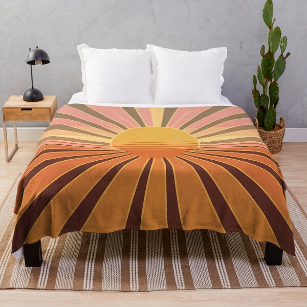 Item preview, Retro Sunburst Minimalist Wall Art – Warm and Optimistic Mid-Century Style designed and sold by PrintableByZaah.