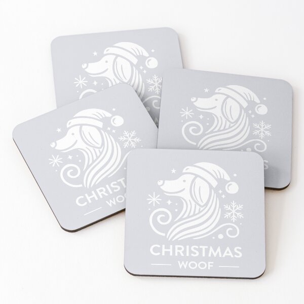 Item preview, Christmas Woof: Festive Dog Designs, Unique designed and sold by villacreativa.