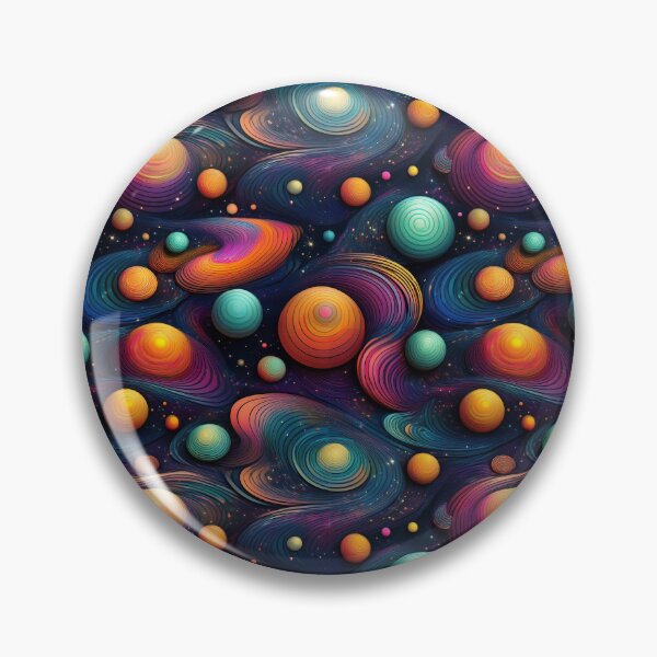 Item preview, Planet Parade: A playful pattern with planets swirling across the sky, each one unique and full of character. designed and sold by Grang Art Artistic Designs.