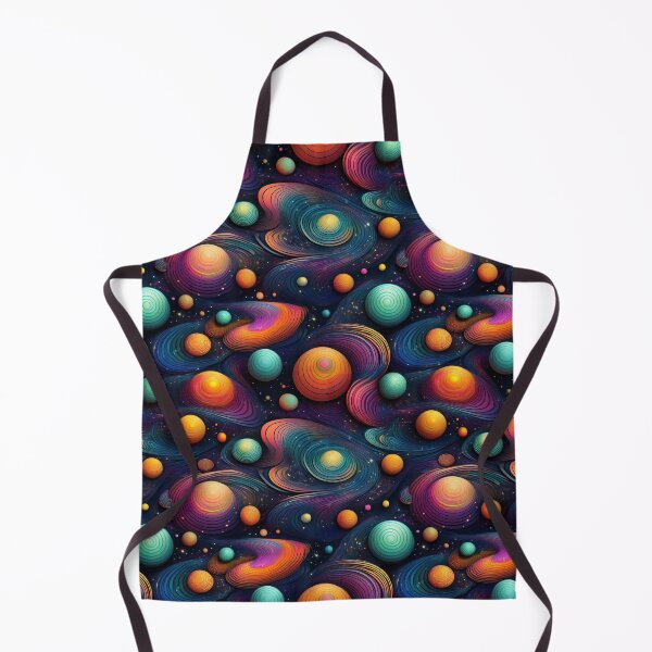 Item preview, Planet Parade: A playful pattern with planets swirling across the sky, each one unique and full of character. designed and sold by Grang Art Artistic Designs.