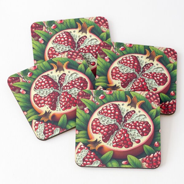 Item preview, Ruby Pomegranate Splendor pattern designed and sold by Yas_oma.