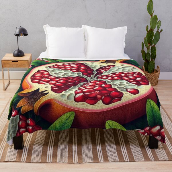 Item preview, Ruby Pomegranate Splendor pattern designed and sold by Yas_oma.