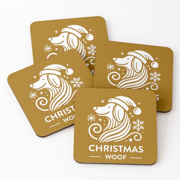 Item preview, Christmas Woof: Festive Dog Designs, Unique designed and sold by villacreativa.
