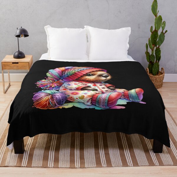 Artikelvorschau, Süßer Biber im Pyjama entworfen und verkauft von AwesomeBeyondLimits.