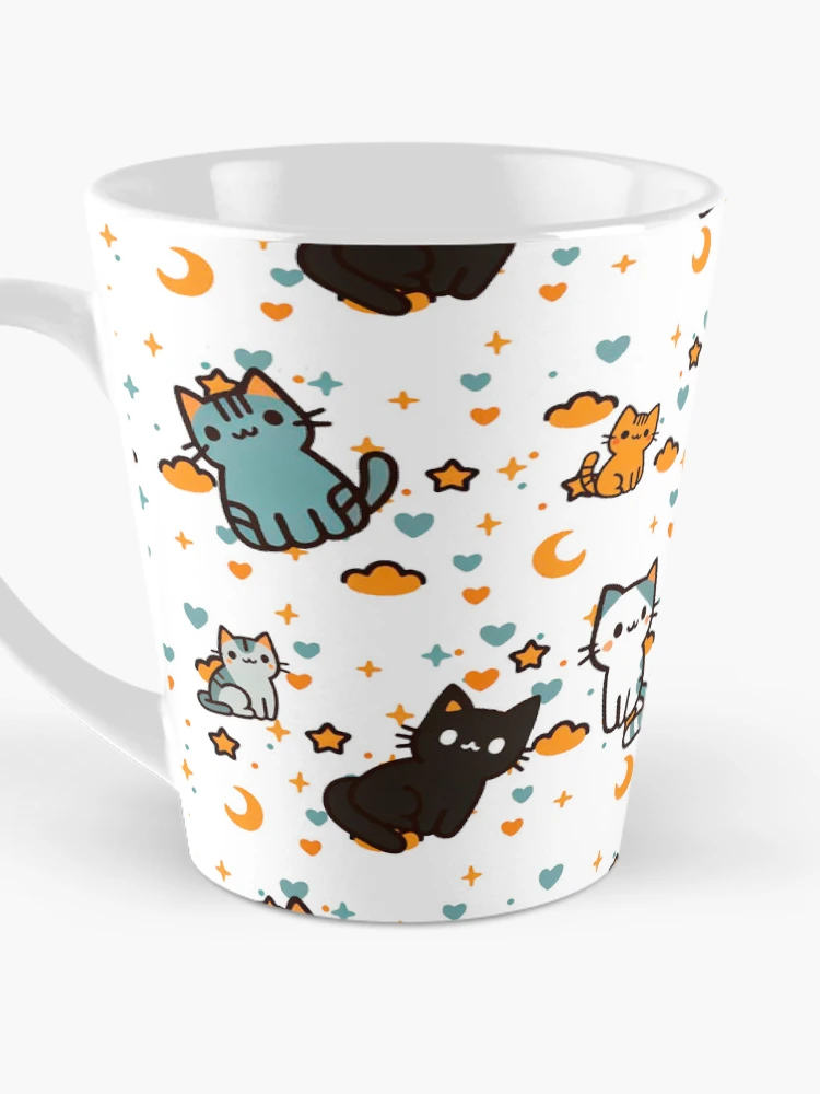 Thumbnail 3 of 4, Coffee Mug, Pattern cats  designed and sold by Rudynhu.