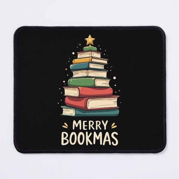 Item preview, Merry Bookmas - Holiday Cheer for Book Lovers designed and sold by HandicraftArt.