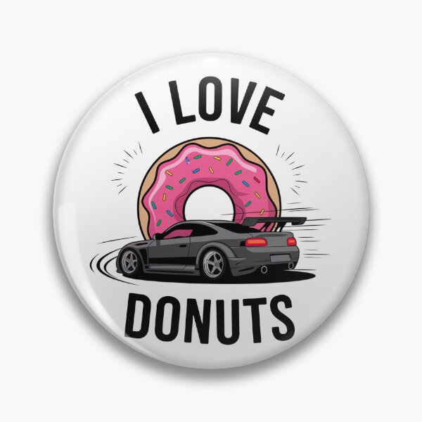 Item preview, i love donuts tunner car drifting designed and sold by MonkiFlipp.
