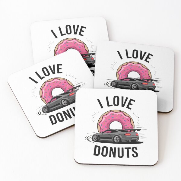 Item preview, i love donuts tunner car drifting designed and sold by MonkiFlipp.
