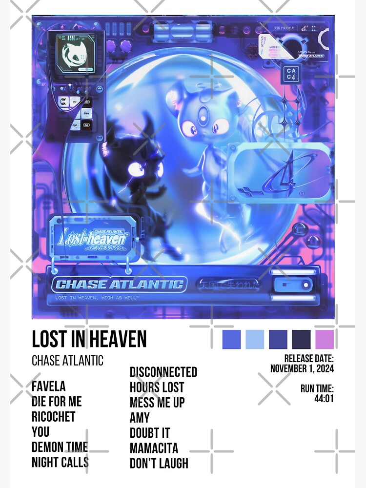 Chase Atlantic - Lost in Heaven Album Poster