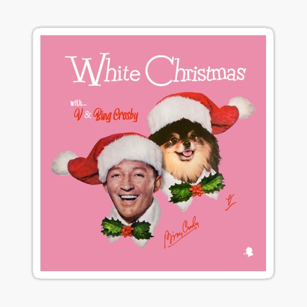 Artikel-Vorschau von V(BTS), Kim Taehyung x Bing Crosby „White Christmas“ mit Yeontan – Weihnachtsdesign, designt und verkauft von Vi.