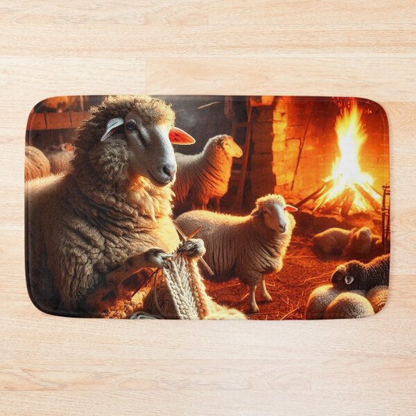 Item preview, Sheep that knits its own wool designed and sold by humultinitee.
